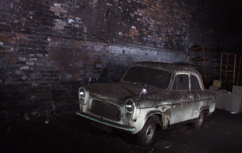 Illustration for article titled A Collapsed Old Railway Tunnel Hides These Rare Cars